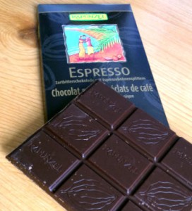 Tablette chocolat noir Rapunzel Espresso Bio